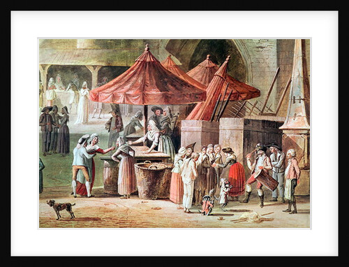 The Place de l'Apport-Paris in Front of the Grand Chatelet by Thomas Naudet