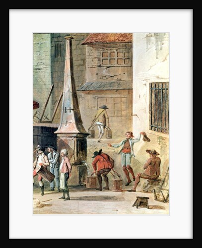 The Place de l'Apport-Paris in Front of the Grand Chatelet by Thomas Naudet