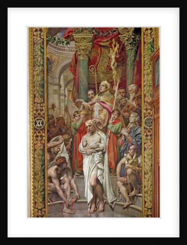 The Baptism of Clovis I in 496 BC by Joseph Paul Blanc