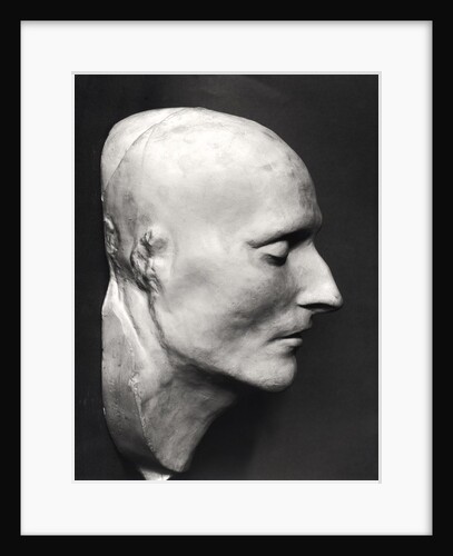 Death mask of Napoleon Bonaparte by French School
