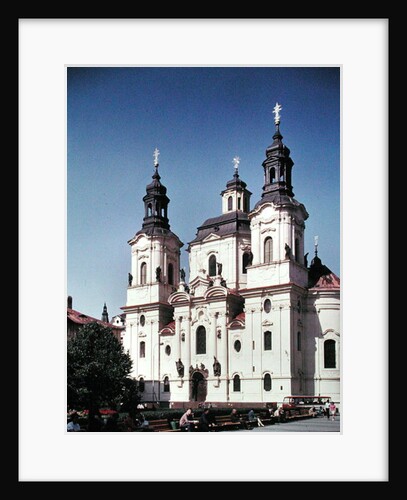 The Church of St. Nicholas, built 1703-61 by Czech School