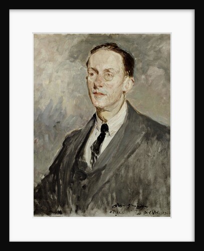 Portrait of Jean Giraudoux 1924 by Jacques-Emile Blanche