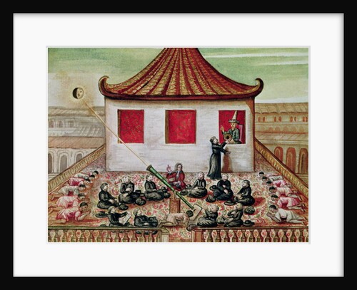 The Eclipse of the Sun in Siam in 1688 by French School