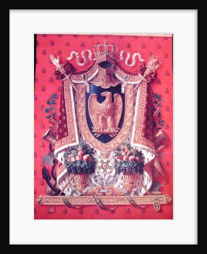 Coat of Arms of the French Empire, design for a tapestry, 1808 by Louis (after) Saint-Ange-Desmaisons