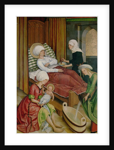 The Birth of the Virgin, c.1500 by Master of the Pfullendorf Altar