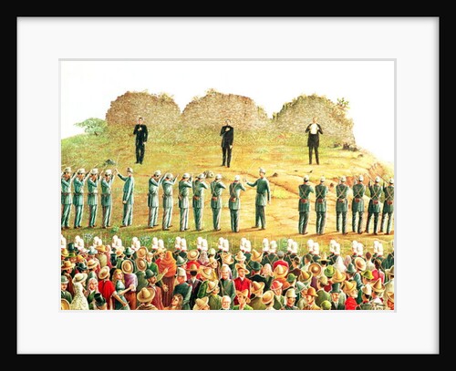 The Execution of Maximilian I by Mexican School