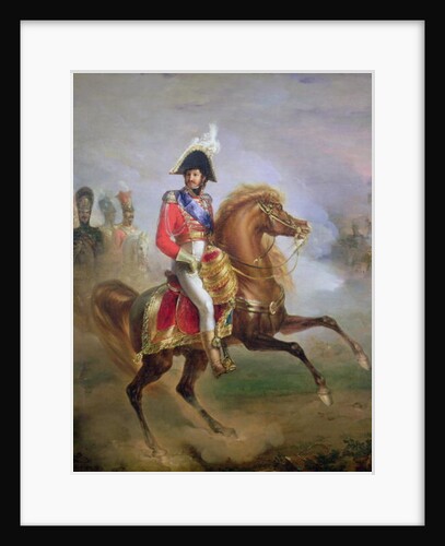 Joachim Murat on Horseback, 1814-15 by Joseph Franque