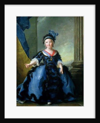 Louis-Joseph-Xavier de France Duke of Burgundy, 1754 by Jean-Marc Nattier