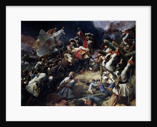 Battle of Denain, 24th July 1712, 1839 by Jean Alaux