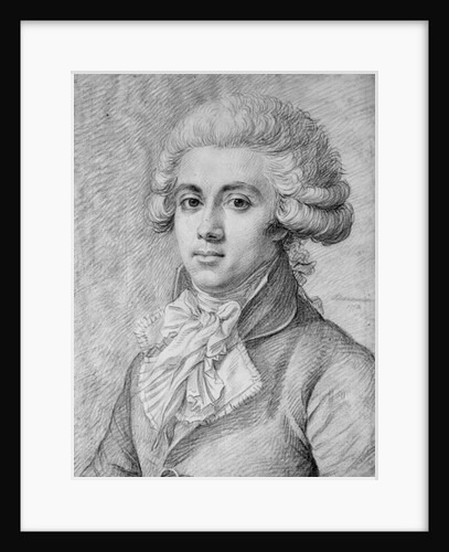 Pierre-Victurnien Vergniaud 1792 by Louis Jean Jacques Durameau