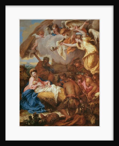 Adoration of the Shepherds c. 1659 by Giovanni Benedetto Castiglione