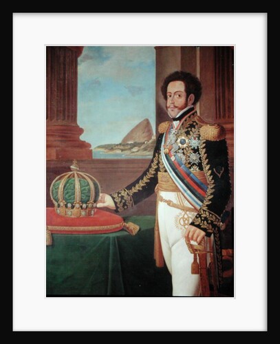 Pedro I Emperor of Brazil, 1825 by Henrique Jose da Silva
