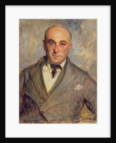 Portrait of Max Jacob 1921 by Jacques-Emile Blanche