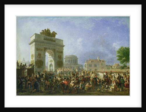 Entry of the Imperial Guard into Paris at the Barriere de Pantin, 25th November 1807, 1810 by Nicolas Antoine Taunay
