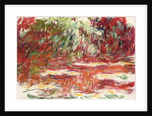 Waterlily Pond, 1918-19 by Claude Monet