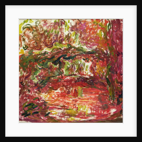 The Japanese Bridge at Giverny, 1918-24 by Claude Monet