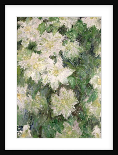 White Clematis, 1887 by Claude Monet