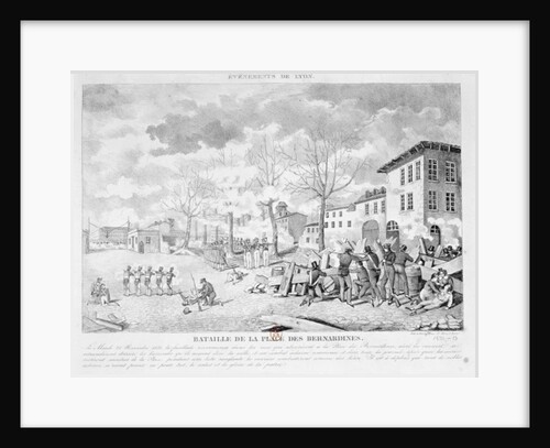 Revolt of the silk workers of Lyon, 22 November 1831, 1832 by Bardoz