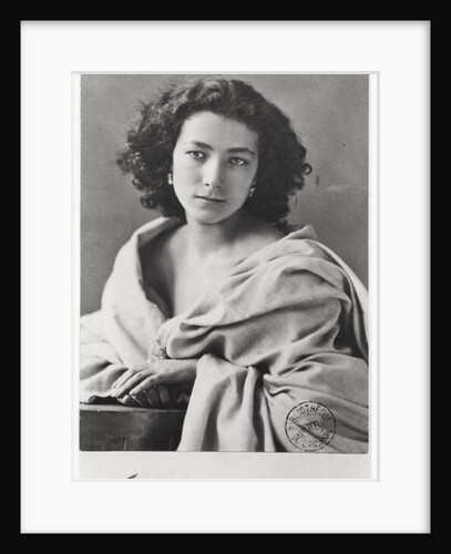 Sarah Bernhardt in costume, c.1860 by Nadar