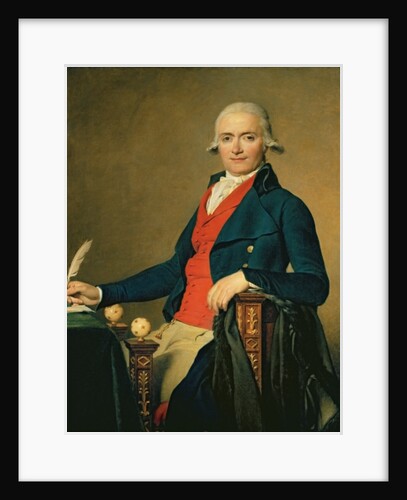 Gaspard Meyer or The Man in the Red Waistcoat, 1795 by Jacques Louis David