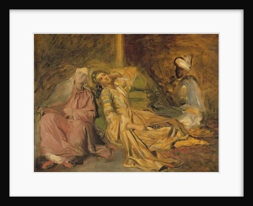 Study for the Interior of a Harem by Theodore Chasseriau