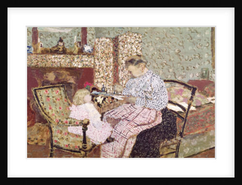 Woman Feeding a Child 1901 by Edouard Vuillard