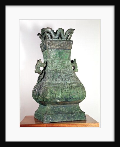 Ritual 'Hu' vase, Chou Dynasty, 8th-6th century BC by School Chinese