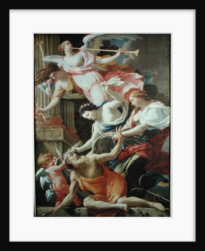 Time Vanquished by Love, Venus and Hope, c.1645-46 by Simon Vouet