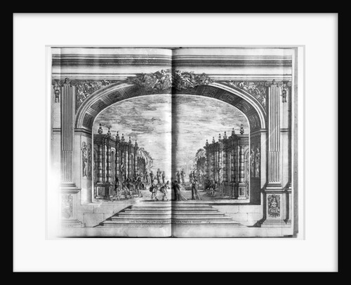 Scene from 'Mirame' possibly by Cardinal Richelieu 1641 by French School