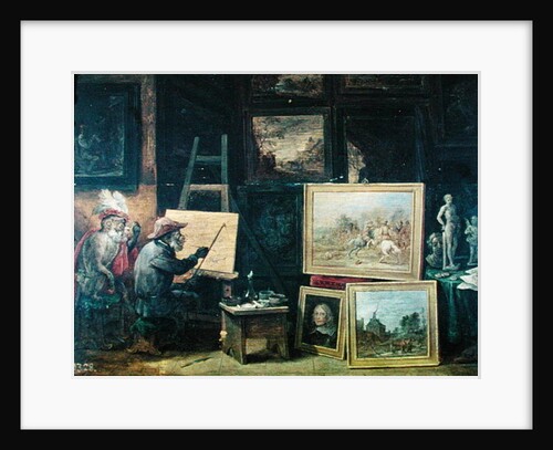 The Monkey Painter, 1805 by David the Younger Teniers