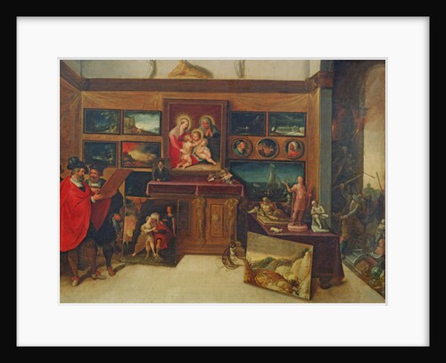 The Amateur's Exhibition Room, c.1620 by Hieronymus II Francken
