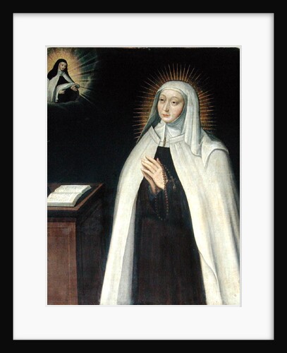 Madame Acarie known as Marie de l'Incarnation by French School