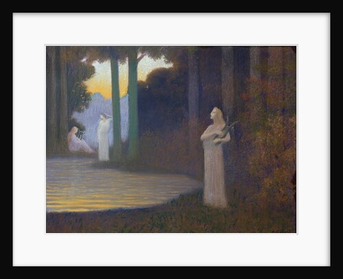 Lyricism in the Forest, 1910 by Alphonse Osbert