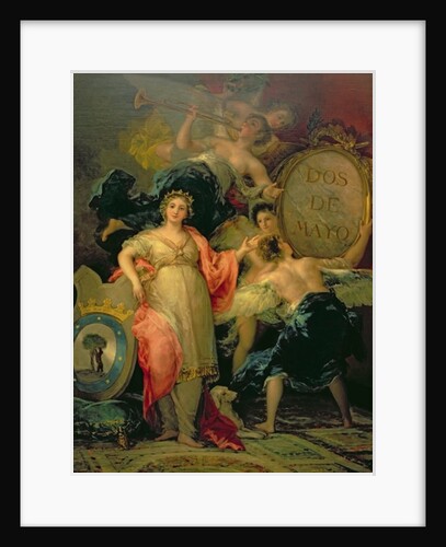 Allegory of the City of Madrid, 1810 by Francisco Jose de Goya y Lucientes