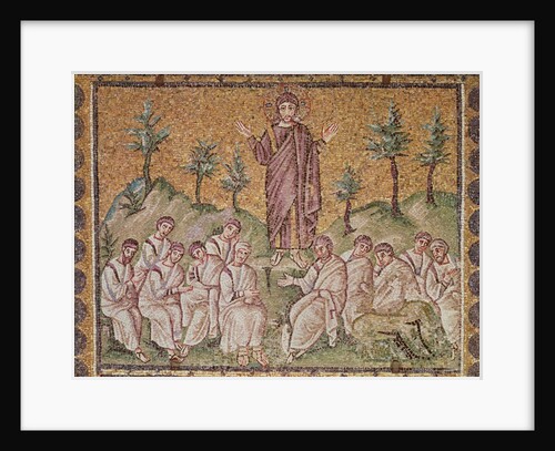 Sermon on the Mount of Olives, 6th century by Byzantine School