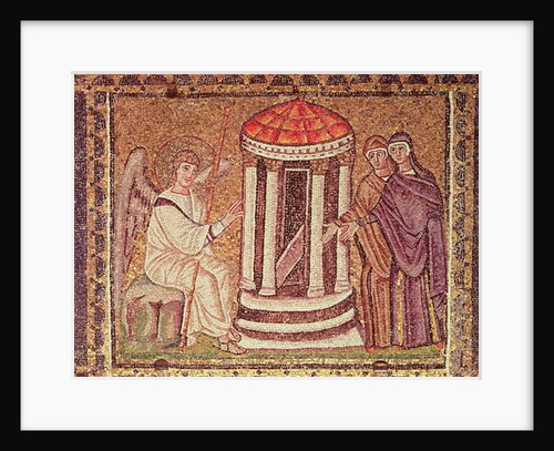 The Marys at the Tomb, Scenes from the Life of Christ by Byzantine School