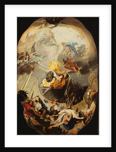 The Dominican Order Overcoming Heresy, 1750 by Mattia Bortoloni