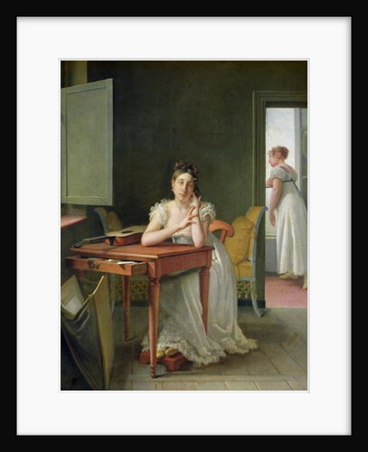 Portrait of Marceline Desbordes-Valmore by Martin Drolling