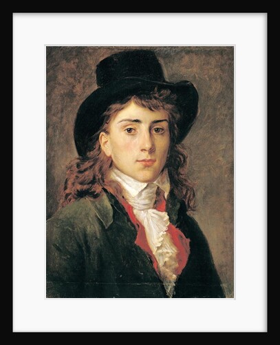 Portrait of Baron Antoine Jean Gros Aged 20 by Francois Pascal Simon Baron Gerard