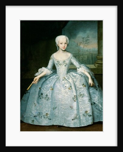 Portrait of Sarah Eleonor Fermor 1749-50 by Ivan Yakovlevich Vishnyakov