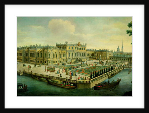 The Summer Palace, St. Petersburg by Russian School