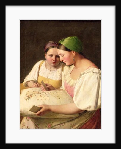 Fortune-Telling, 1842 by Aleksei Gavrilovich Venetsianov