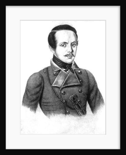 Mikhail Yuryevich Lermontov by Kyrill Antonovitch Gorbunov