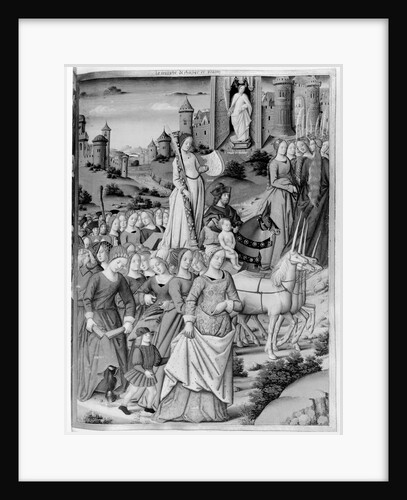 Ms.Fr.594 fol.102 The Triumph of Chastity and Reason by French School