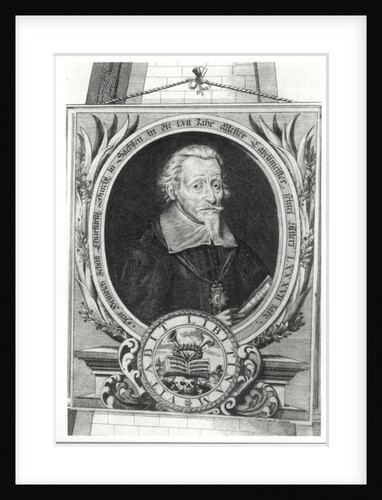 Portrait of Heinrich Schutz by Christian Romstedt or Romstet