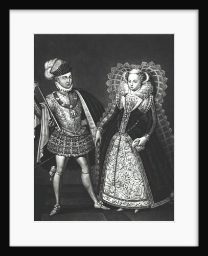 Portrait of Mary Queen of Scots and Henry Stewart, Lord Darnley, 29th June 1565 by English School