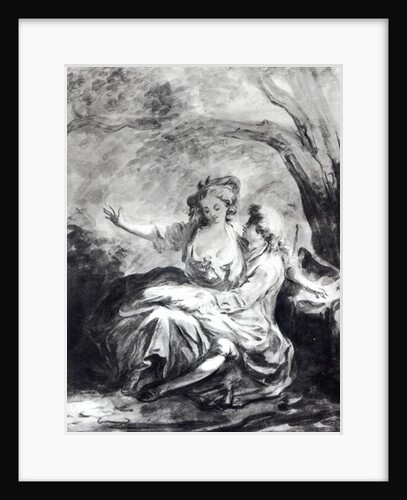 A Meeting Place for Love by Jean-Honore Fragonard