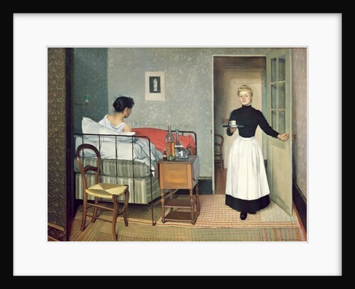 The Ill Child 1892 by Felix Edouard Vallotton