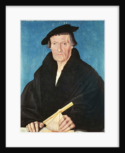 Portrait of Ulrich Stampfer, 1540 by Hans Asper