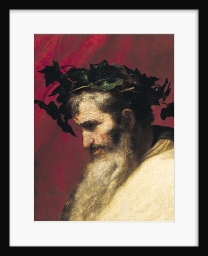 Head of an Old Man, fragment from the Triumph of Bacchus by Jusepe de Ribera
